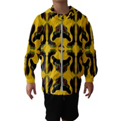 Abstract Pattern Geometric Backgrounds  Abstract Geometric Design    Kids  Hooded Windbreaker by Eskimos