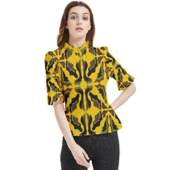 Abstract Pattern Geometric Backgrounds  Abstract Geometric Design    Frill Neck Blouse