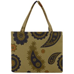 Floral Pattern Paisley Style Paisley Print  Doodle Background Mini Tote Bag by Eskimos