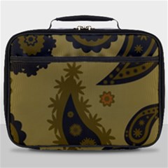 Floral Pattern Paisley Style Paisley Print  Doodle Background Full Print Lunch Bag by Eskimos