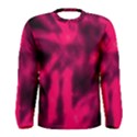 Purple Abstract Stars Men s Long Sleeve Tee View1