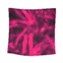 Purple Abstract Stars Square Tapestry (Small) View1