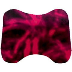 Purple Abstract Stars Head Support Cushion by DimitriosArt