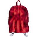 Cadmium Red Abstract Stars Travelers  Backpack View3