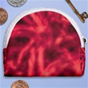 Cadmium Red Abstract Stars Horseshoe Style Canvas Pouch View2