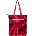 Cadmium Red Abstract Stars Double Zip Up Tote Bag View2