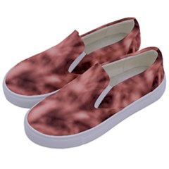 Rose Abstract Stars Kids  Canvas Slip Ons by DimitriosArt