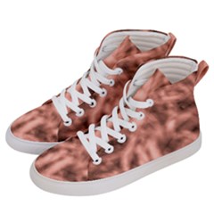 Rose Abstract Stars Men s Hi-top Skate Sneakers by DimitriosArt