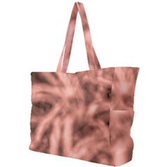 Rose Abstract Stars Simple Shoulder Bag by DimitriosArt