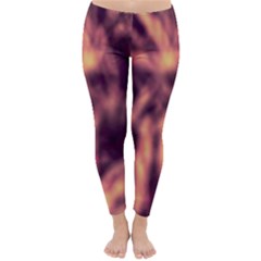 Topaz  Abstract Stars Classic Winter Leggings by DimitriosArt