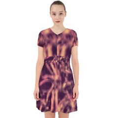 Topaz  Abstract Stars Adorable In Chiffon Dress by DimitriosArt