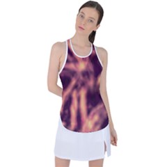 Topaz  Abstract Stars Racer Back Mesh Tank Top by DimitriosArt