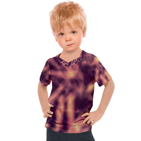 Topaz  Abstract Stars Kids  Sports Tee by DimitriosArt