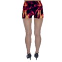 Lava Abstract Stars Skinny Shorts View2