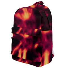 Lava Abstract Stars Classic Backpack by DimitriosArt