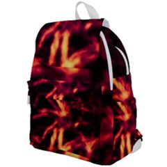 Lava Abstract Stars Top Flap Backpack by DimitriosArt