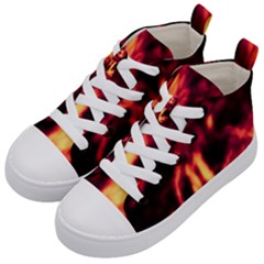 Lava Abstract Stars Kids  Mid-top Canvas Sneakers