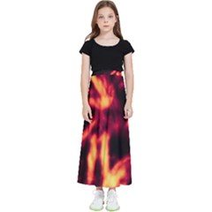 Lava Abstract Stars Kids  Flared Maxi Skirt