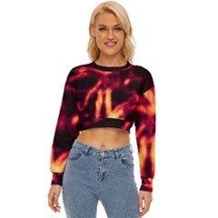 Lava Abstract Stars Lightweight Long Sleeve Sweatshirt