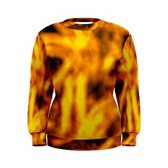 Golden Abstract Stars Women s Sweatshirt by DimitriosArt