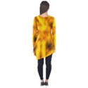 Golden Abstract Stars Long Sleeve Tunic  View2