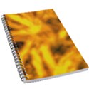 Golden Abstract Stars 5.5  x 8.5  Notebook View1