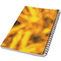 Golden Abstract Stars 5.5  x 8.5  Notebook View2