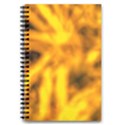 Golden Abstract Stars 5.5  x 8.5  Notebook View3