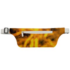 Golden Abstract Stars Active Waist Bag by DimitriosArt