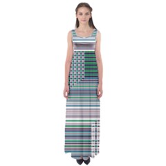 Gradient (103) Empire Waist Maxi Dress