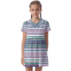 Gradient (103) Kids  Asymmetric Collar Dress