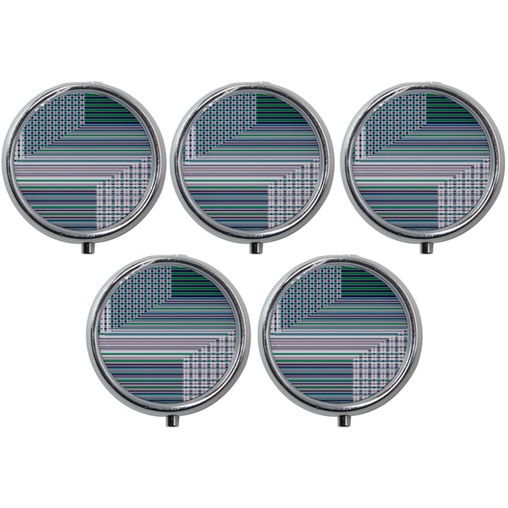 Gradient (103) Mini Round Pill Box (Pack of 5)