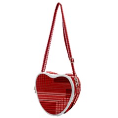 Gradient (101) Heart Shoulder Bag