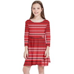 Gradient (101) Kids  Quarter Sleeve Skater Dress