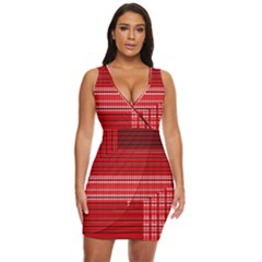 Gradient (101) Draped Bodycon Dress