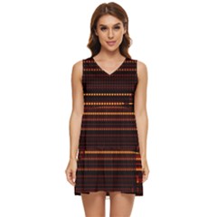 Gradient (97) Tiered Sleeveless Mini Dress