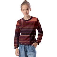 Gradient (97) Kids  Long Sleeve Tee With Frill 