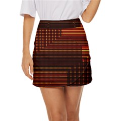 Gradient (97) Mini Front Wrap Skirt