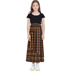 Gradient Kids  Flared Maxi Skirt