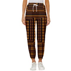 Gradient Cropped Drawstring Pants