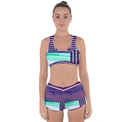 Gradient Racerback Boyleg Bikini Set by Sparkle