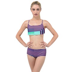 Gradient Layered Top Bikini Set by Sparkle