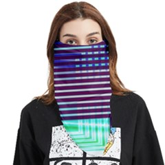 Gradient Face Covering Bandana (triangle)