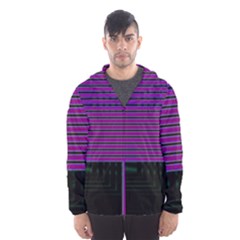 Gradient Men s Hooded Windbreaker by Sparkle