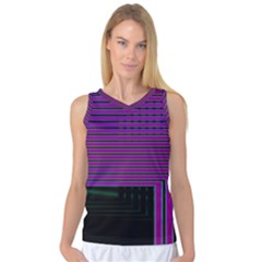 Gradient Women s Basketball Tank Top by Sparkle