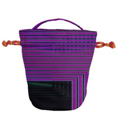 Gradient Drawstring Bucket Bag by Sparkle