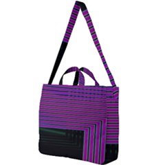 Gradient Square Shoulder Tote Bag by Sparkle