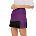 Gradient Mini Front Wrap Skirt View2