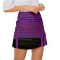 Gradient Mini Front Wrap Skirt View3