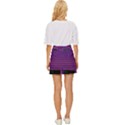 Gradient Mini Front Wrap Skirt View4